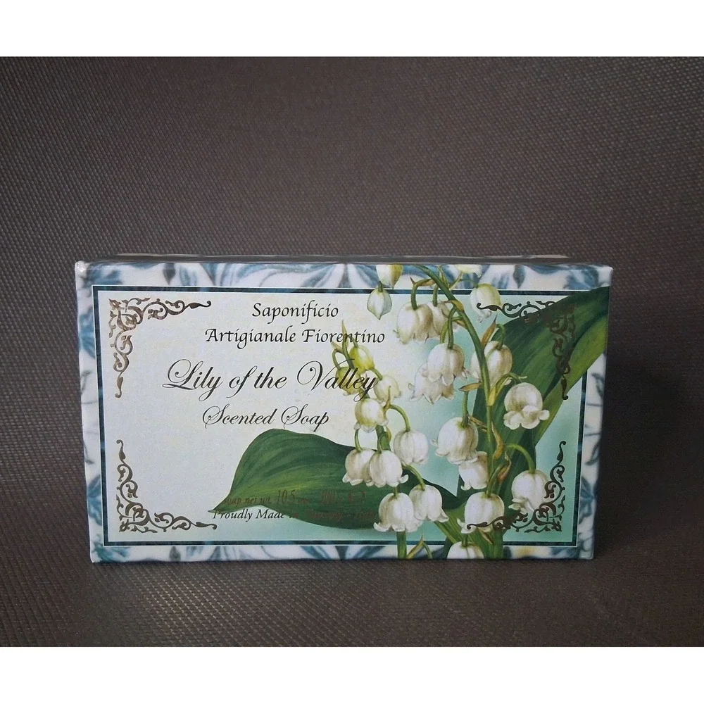 Saponificio Lily of The Valley Bar Soap Handmade In Italy 10.5 oz Sealed